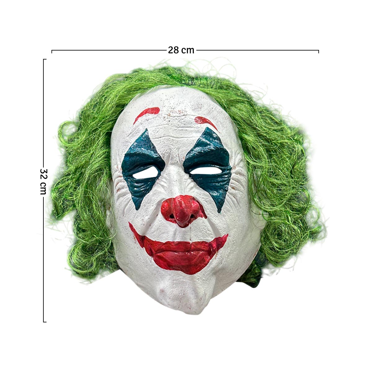 Miniatura 6 de Mascara Payaso Asesino De Latex OF-1590